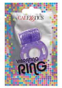 Foil Pack Vibrating Ring Purple